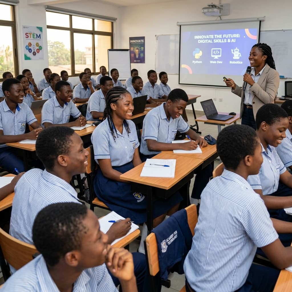 Students in classroom